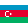 Flag for Aserbajdsjan