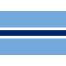 Flag for Botswana
