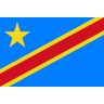 Flag for Demokratiske Republik Congo - se landekode