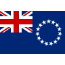 Flag for Cook-øerne - se landekode