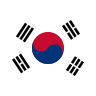 Flag for Sydkorea - se landekode