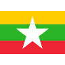 Flag for Myanmar - Burma
