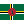 Flag for Dominica - se landekode