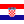 Flag for Kroatien - se landekode