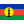 Flag for Ny Caledonien - se landekode